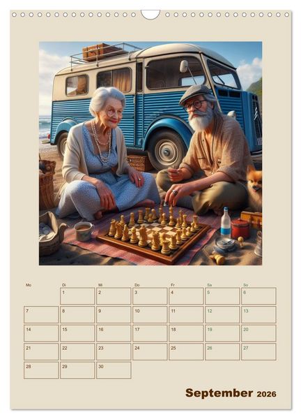 Produktbild: Campingromantik das Leben ist ein Abenteuer (Wandkalender 2026 DIN A3 hoch), CALVENDO Monatskalender