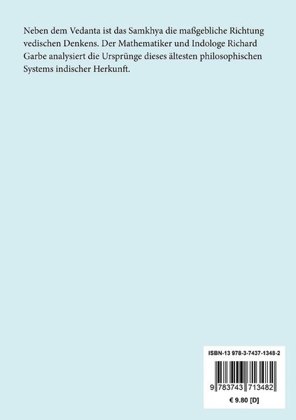 Produktbild: Die Samkhya-Philosophie