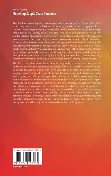 Produktbild: Modelling Supply Chain Dynamics