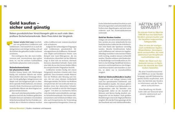 Produktbild: Investieren in Gold