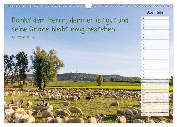 Produktbild: Heimat Hesselberg (Wandkalender 2026 DIN A3 quer), CALVENDO Monatskalender