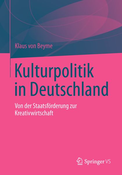 Produktbild: Kulturpolitik in Deutschland
