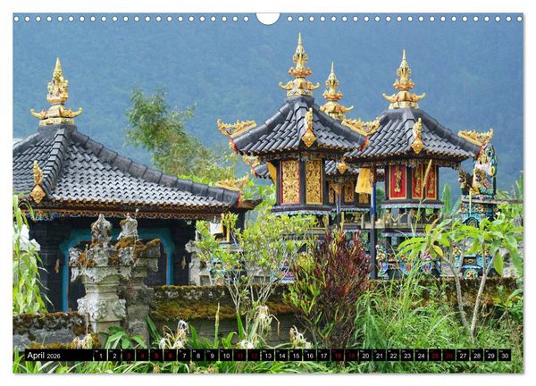 Produktbild: Bali. Im Reich der G&ouml;tter (Wandkalender 2026 DIN A3 quer), CALVENDO Monatskalender