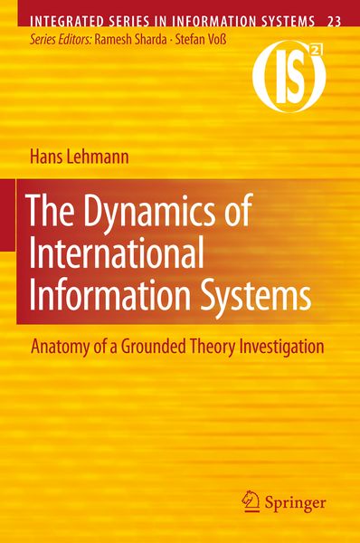Produktbild: The Dynamics of International Information Systems