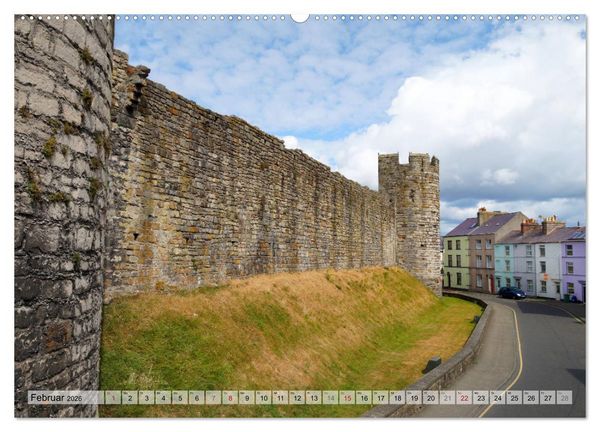 Produktbild: Gogledd Cymru - Nord-Wales (Wandkalender 2026 DIN A2 quer), CALVENDO Monatskalender