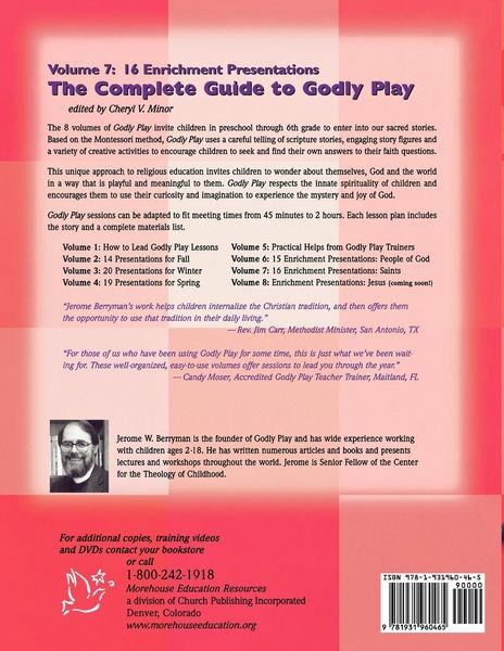 Produktbild: The Complete Guide to Godly Play, Volume 7