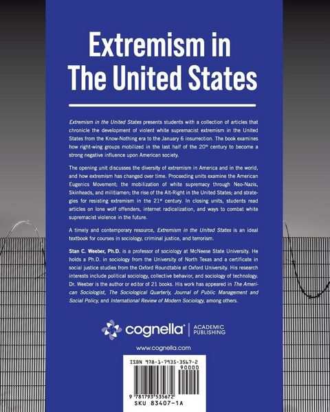 Produktbild: Extremism in the United States