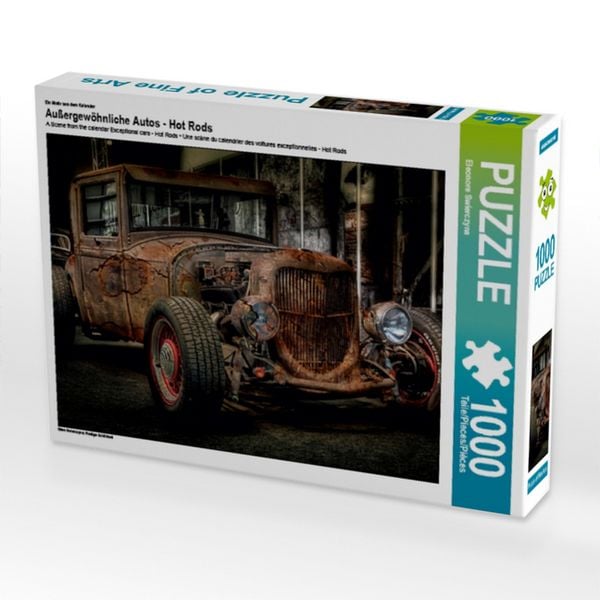 Produktbild: Ein Motiv aus dem Kalender Au&szlig;ergew&ouml;hnliche Autos - Hot Rods (Puzzle)