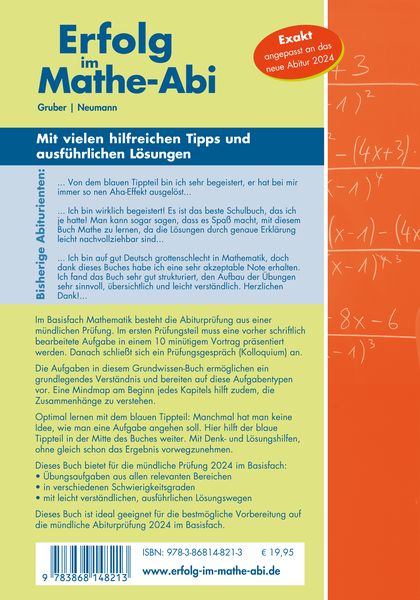Mathe Abi Bayern 2024 Lösungen 'Erfolg im Mathe-Abi 2024 Grundwissen Basisfach Baden-Württemberg