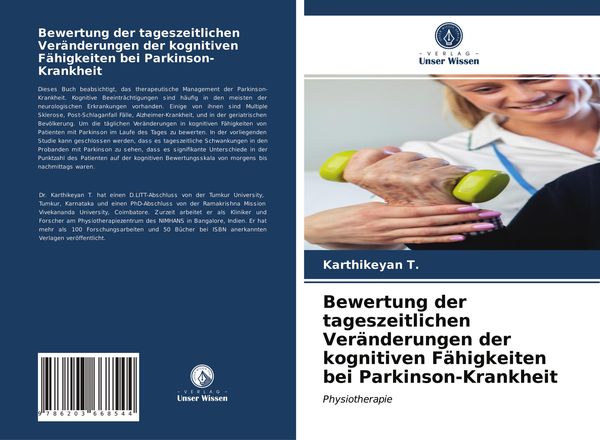 Produktbild: Bewertung der tageszeitlichen Ver&auml;nderungen der kognitiven F&auml;higkeiten bei Parkinson-Krankheit