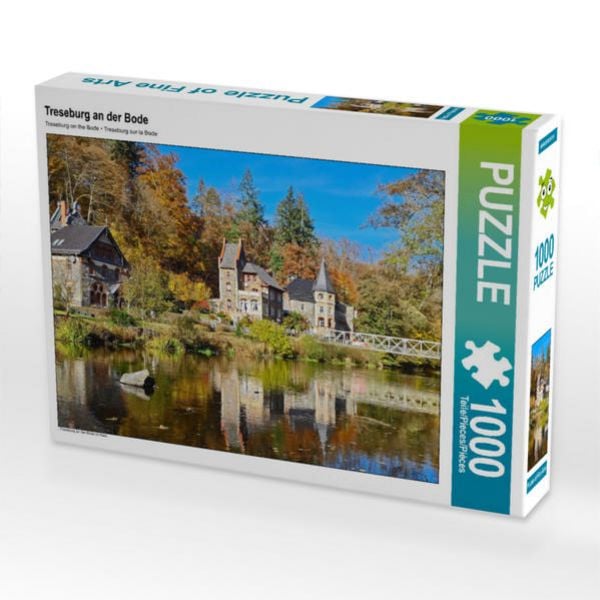CALVENDO Puzzle Treseburg an der Bode | 1000 Teile Lege-Größe 64x48cm Foto-Puzzle für glückliche Stunden
