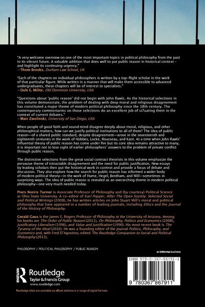 Produktbild: Public Reason in Political Philosophy