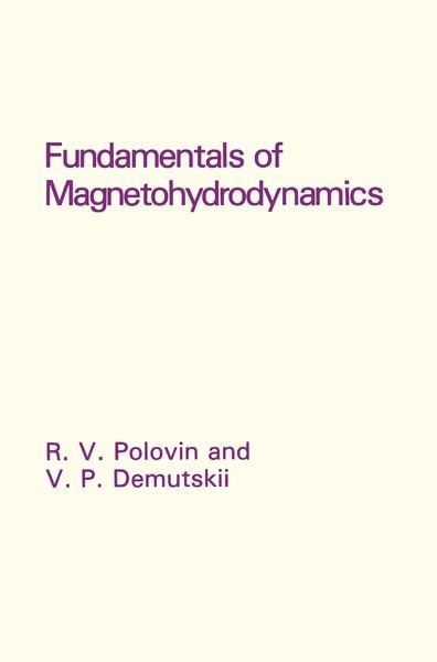 Produktbild: Fundamentals of Magnetohydrodynamics