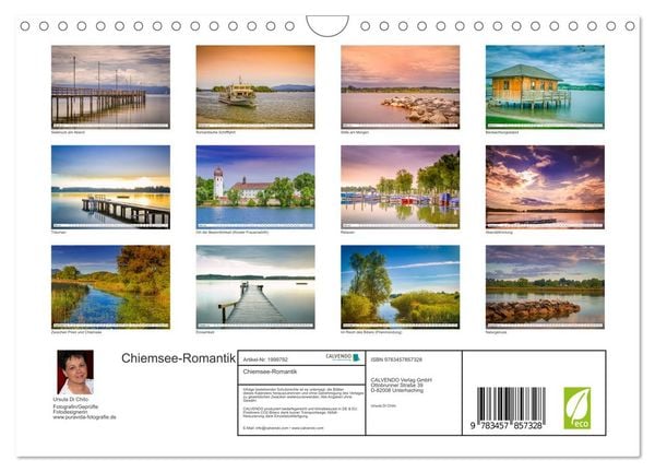 Produktbild: Chiemsee-Romantik (Wandkalender 2026 DIN A4 quer), CALVENDO Monatskalender