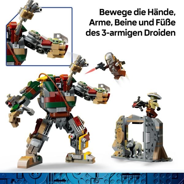 Produktbild: LEGO Star Wars Showdown mit dem W&auml;chterdroiden am Huttenpalast 75451