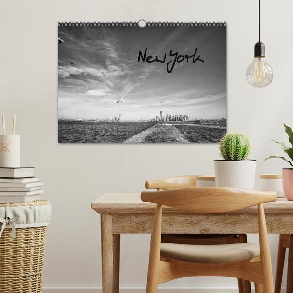Produktbild: New York 2026 (Wandkalender 2026 DIN A3 quer), CALVENDO Monatskalender