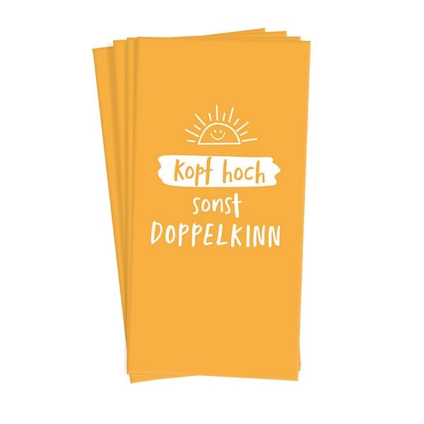 Produktbild: Papiertaschent&uuml;cher Kopf hoch