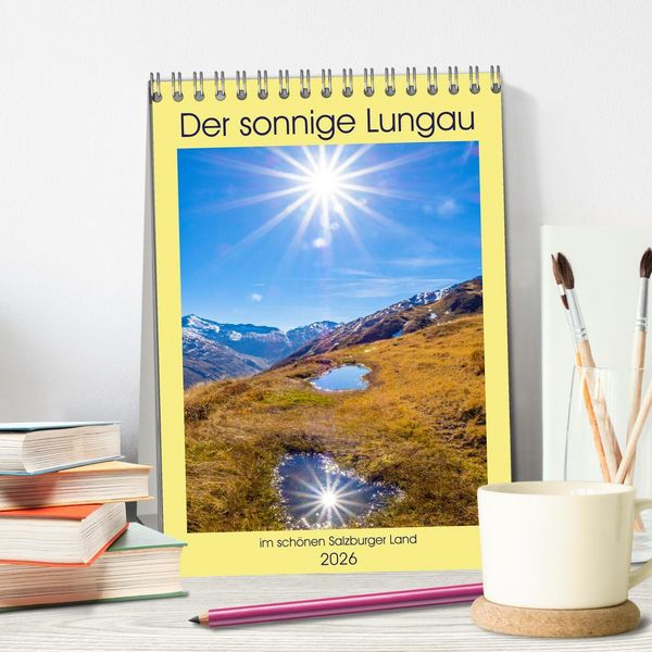 Produktbild: Der sonnige Lungau (Tischkalender 2026 DIN A5 hoch), CALVENDO Monatskalender
