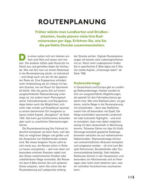 Produktbild: Radreisen mit dem E-Bike
