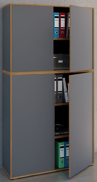 Produktbild: B&uuml;roschrank Aktenschrank Sideboard Salia 5fach