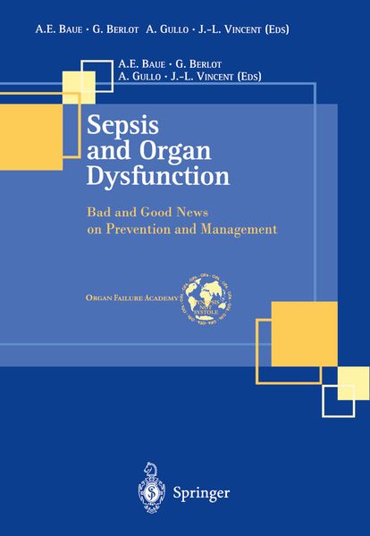 Produktbild: Sepsis and Organ Dysfunction