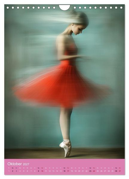 Produktbild: Sch&ouml;nheit und Eleganz im Ballett (Wandkalender 2027 DIN A4 hoch), CALVENDO Monatskalender