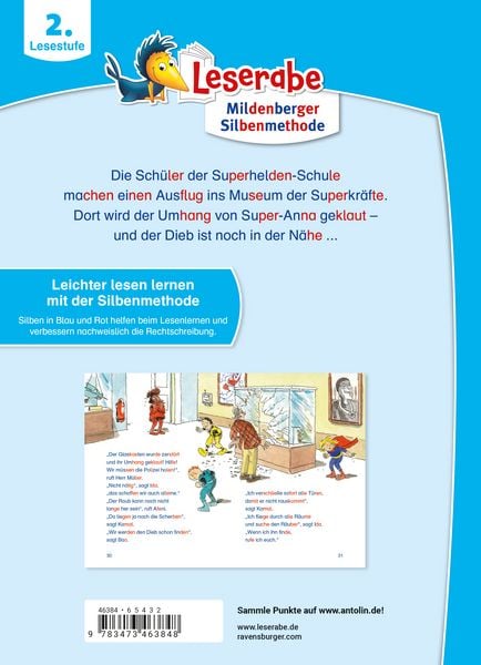 Produktbild: Leserabe mit Mildenberger Silbenmethode - Die Superhelden-Schule