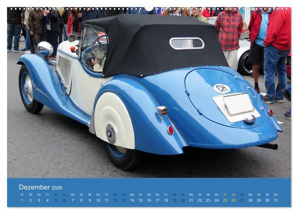 Produktbild: BMW Classics (Wandkalender 2026 DIN A2 quer), CALVENDO Monatskalender