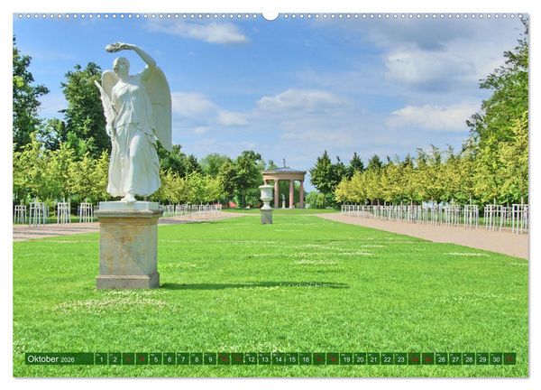 Produktbild: Schlossgarten Neustrelitz (Wandkalender 2026 DIN A2 quer), CALVENDO Monatskalender