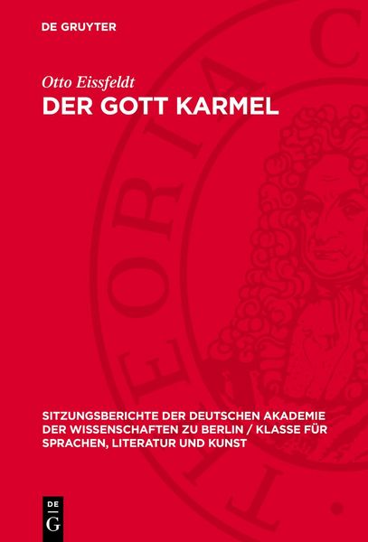 Produktbild: Der Gott Karmel