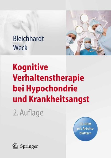 Produktbild: Kognitive Verhaltenstherapie bei Hypochondrie und Krankheitsangst