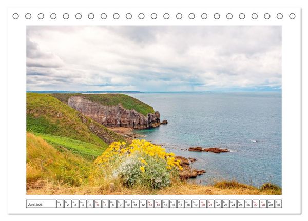 Produktbild: Malerische Bretagne - facettenreiche Region (Tischkalender 2026 DIN A5 quer), CALVENDO Monatskalender