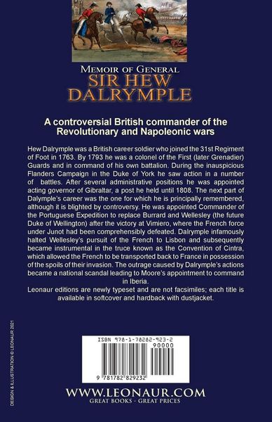 Produktbild: Memoir of General Sir Hew Dalrymple
