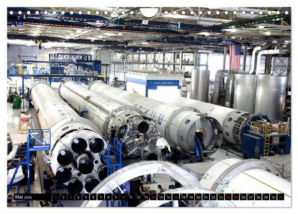 Produktbild: Space Shuttle. Impressionen aus der Raumfahrt (Wandkalender 2026 DIN A4 quer), CALVENDO Monatskalender