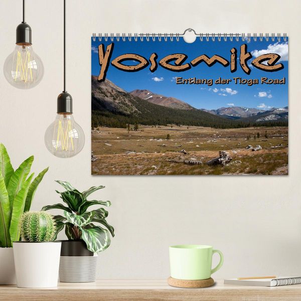 Produktbild: Yosemite, Entlang der Tioga Road (Wandkalender 2026 DIN A4 quer), CALVENDO Monatskalender