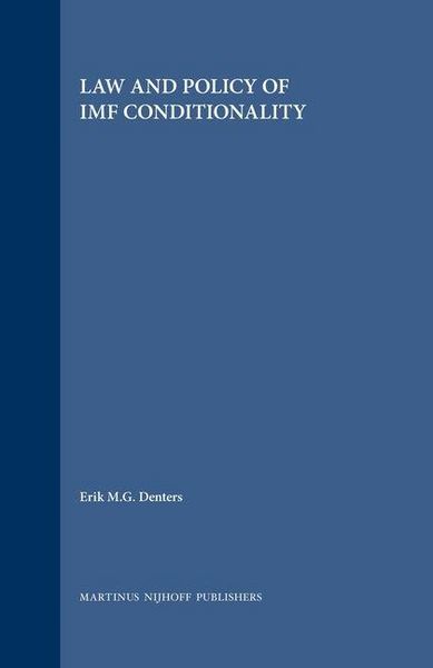 Produktbild: Law and Policy of IMF Conditionality