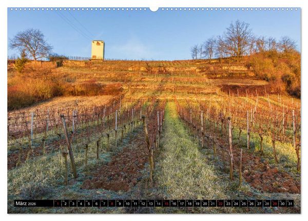 Produktbild: Weinlagen in Franken (hochwertiger Premium Wandkalender 2026 DIN A2 quer), Kunstdruck in Hochglanz