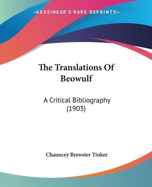 Produktbild: The Translations Of Beowulf