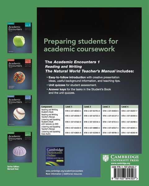 Produktbild: Academic Encounters Level 1