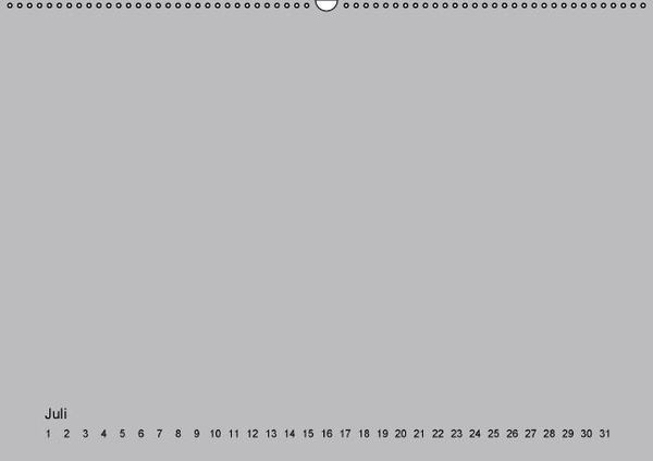 Produktbild: Geburtstags - Bastelkalender - Grau (Wandkalender immerw&auml;hrend DIN A2 quer)