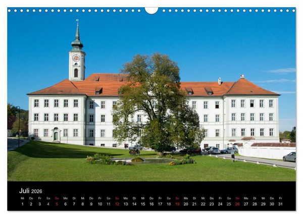 Produktbild: Jakobsweg M&uuml;nchen-Lindau (Wandkalender 2026 DIN A3 quer), CALVENDO Monatskalender