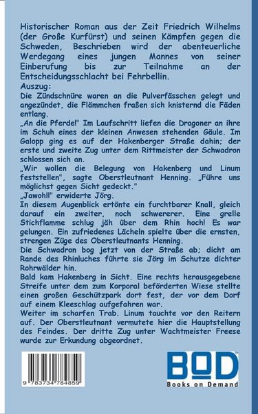 Produktbild: Die Schlacht bei Fehrbellin