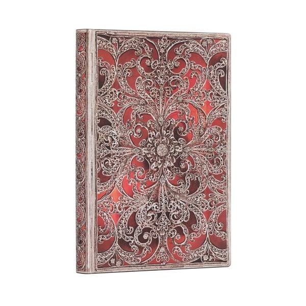 Produktbild: Softcover Notizbuch Granat, Midi, Unliniert