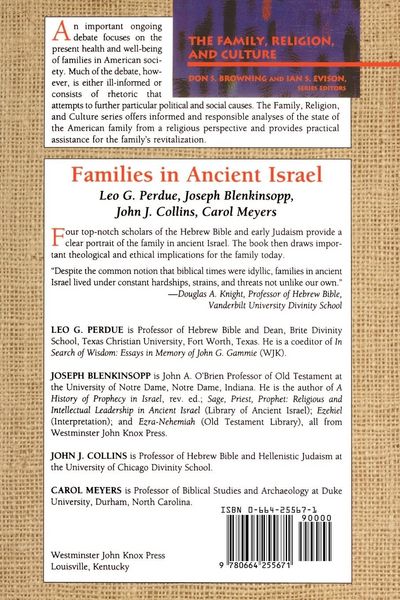 Produktbild: Families in Ancient Israel