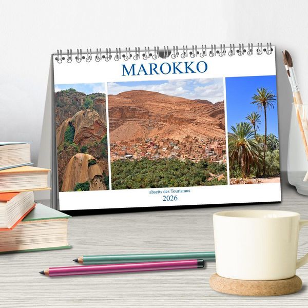 Produktbild: MAROKKO abseits des Tourismus (Tischkalender 2026 DIN A5 quer), CALVENDO Monatskalender