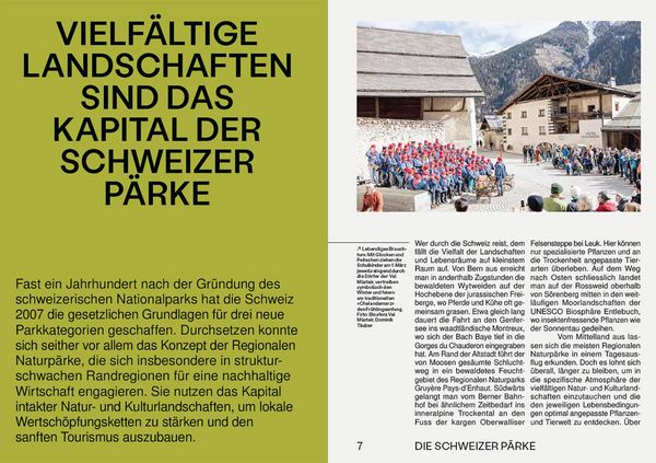 Produktbild: Die Schweizer P&auml;rke