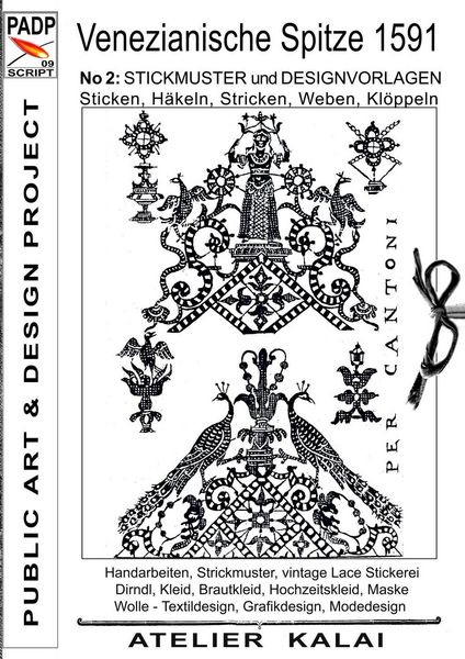Produktbild: PADP-Script 009: Venezianische Spitze 1591 No.2