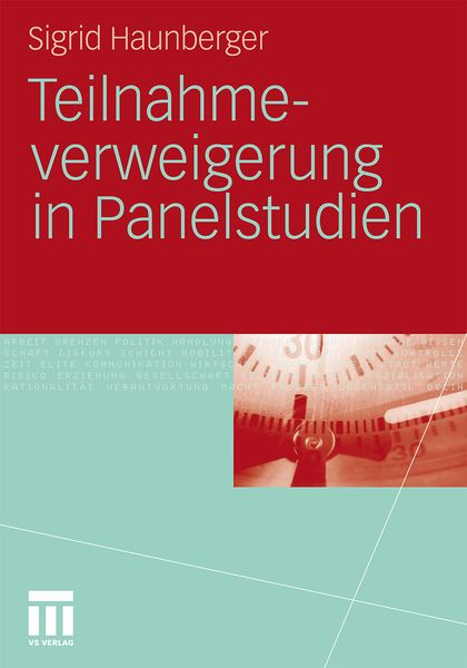 Produktbild: Teilnahmeverweigerung in Panelstudien