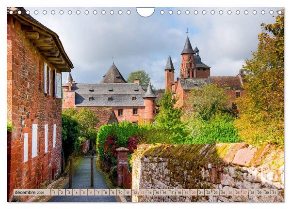 Produktbild: La France des villages (Calendrier mural 2026 DIN A4 vertical), CALVENDO calendrier mensuel