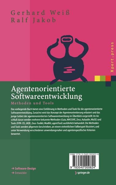 Produktbild: Agentenorientierte Softwareentwicklung